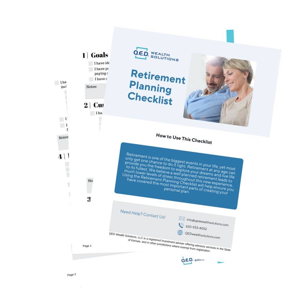 Retirement Planning Checklist Pages