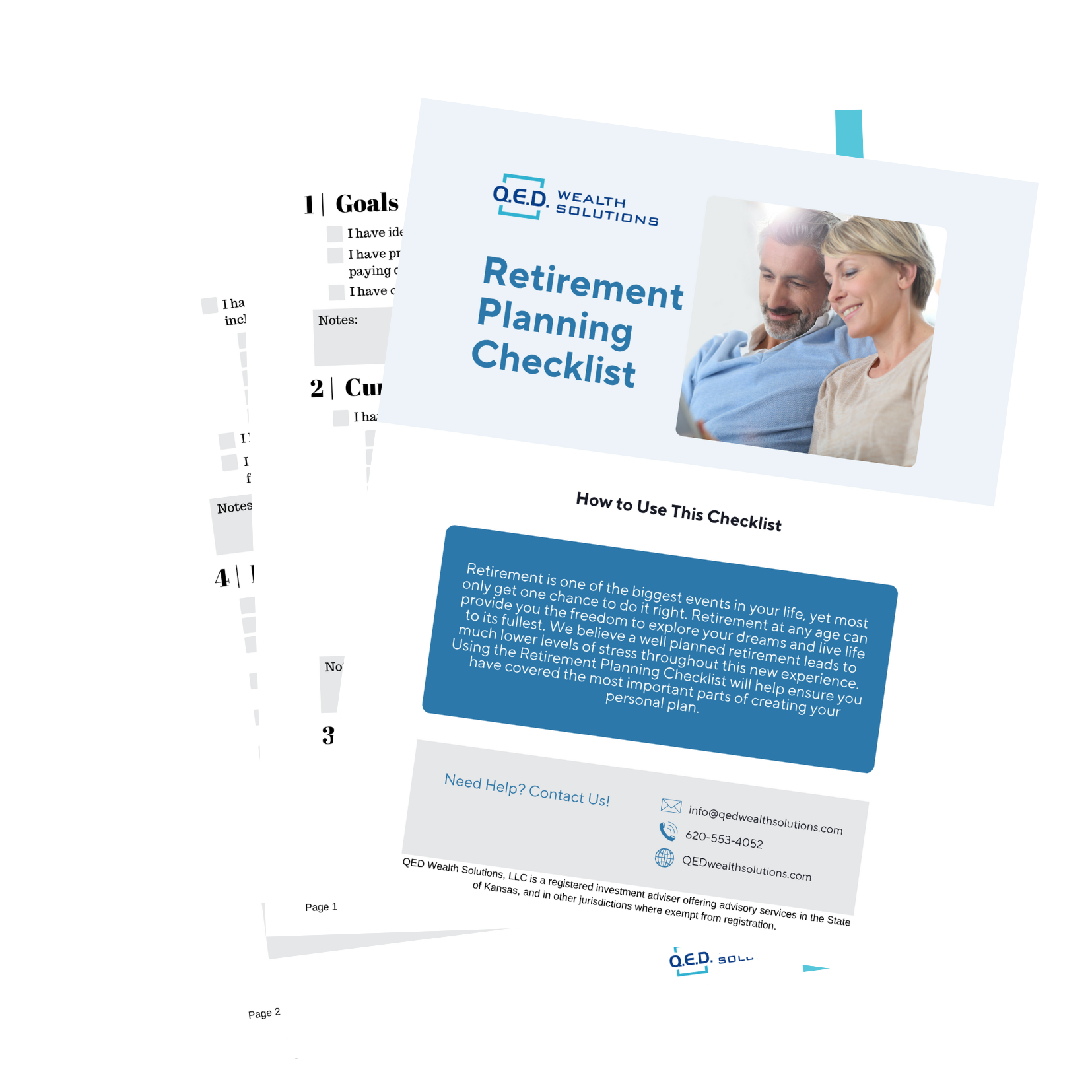 Retirement Planning Checklist Pages
