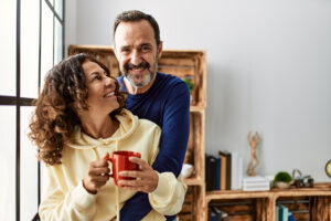 happy couple with flexible retirement withdrawal strategy