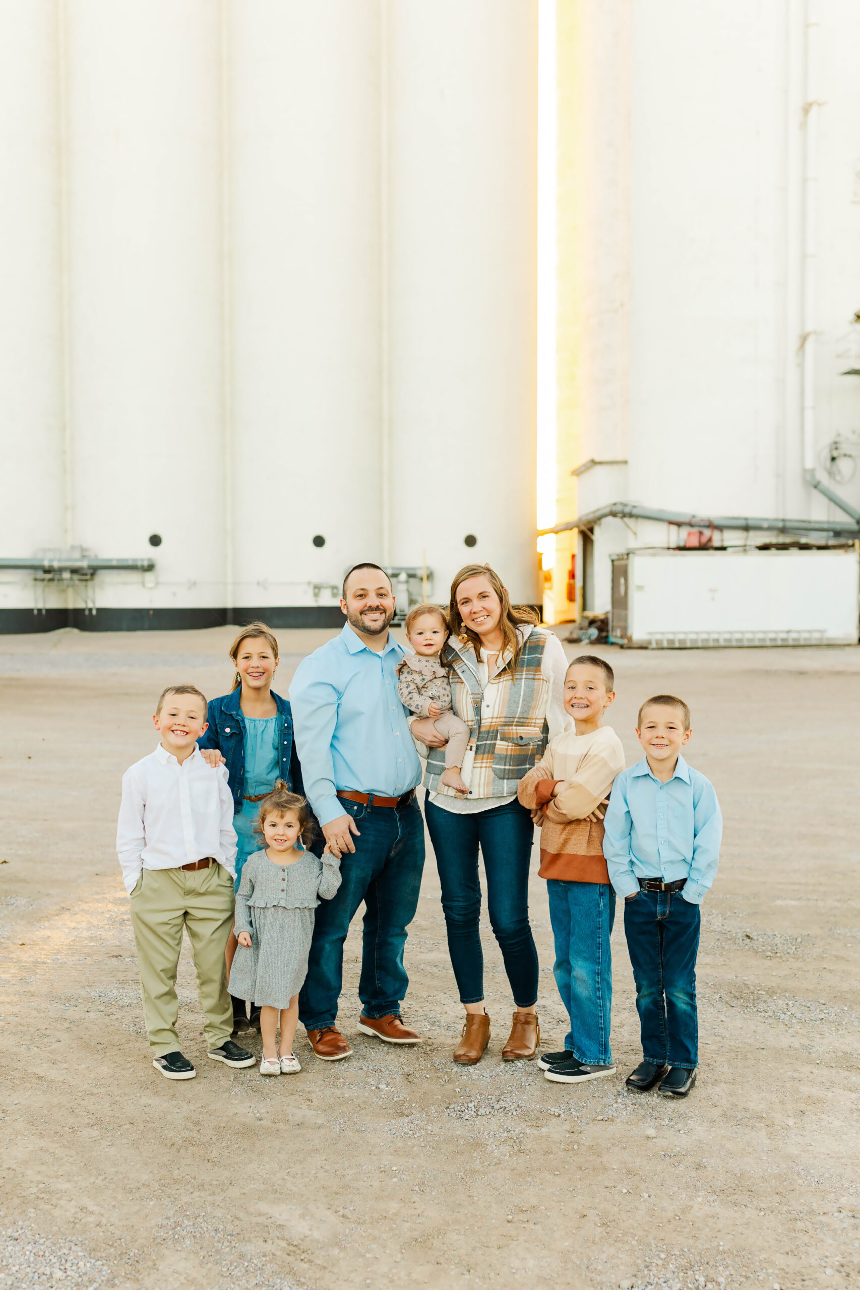 Tyler Meyer, CFP professional and his family